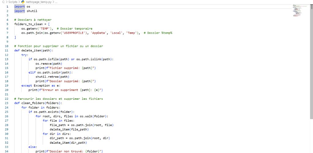 Planificateur de tâches Windows